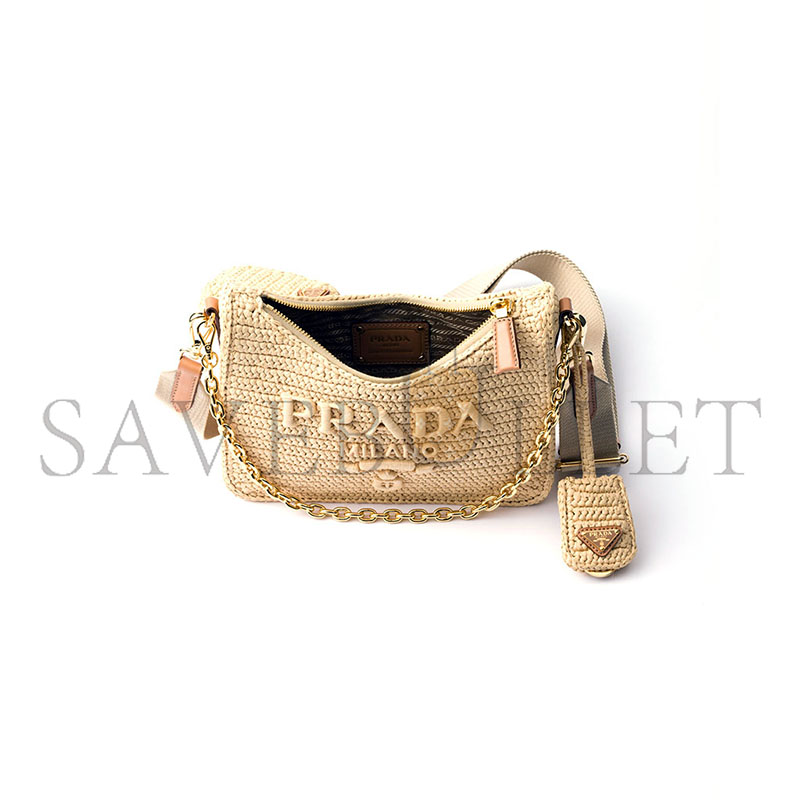 Pra*a re-edition 2005 crochet bag 1bh204 (22*18*6cm)